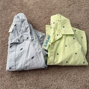 Carters button up 4T